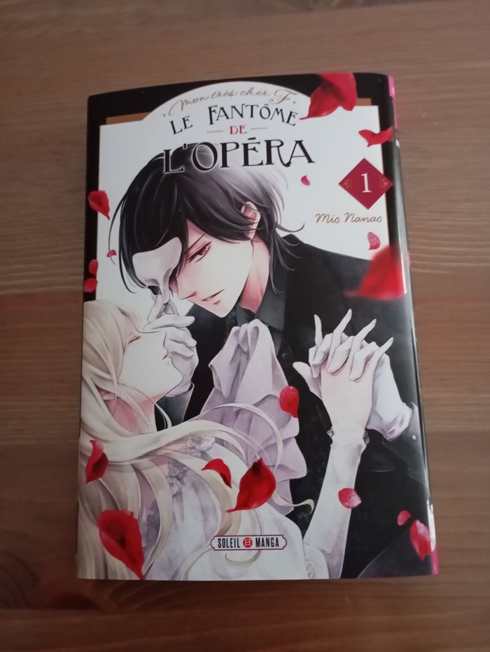 Mangas le fantôme de l'opéra tome 1