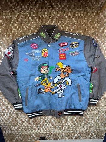 Veste Nascar Racing Jacket Vintage Cartoon
