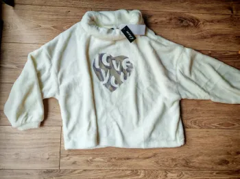 Pull chaud et doux haut de pyjama étam
