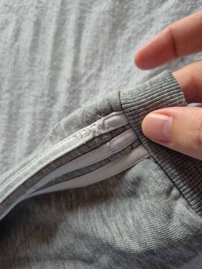 Jogging adidas gris chiné 2/3ans - photo numéro 9