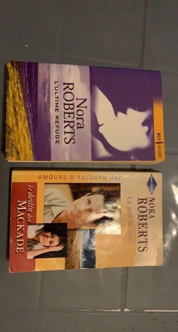 Lot de livres Nora Roberts