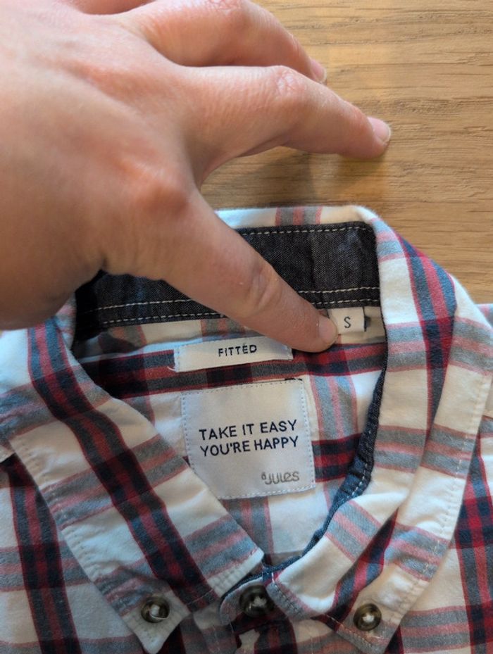 Chemise a carreaux taille S - photo numéro 2
