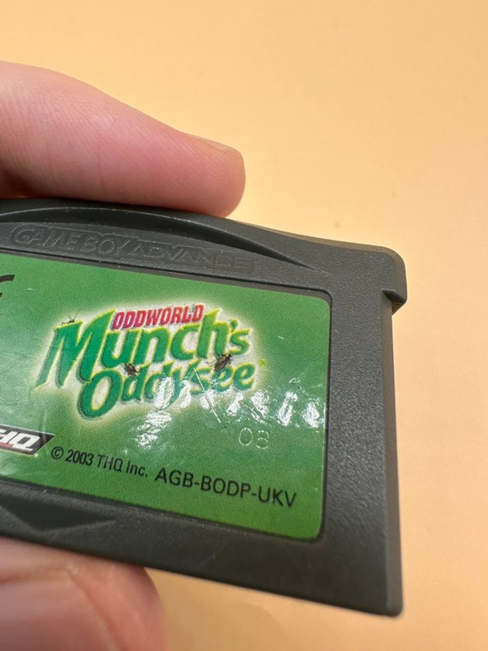 Munch's Oddysée Game Boy Advance - photo numéro 3