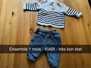Ensemble 1 mois KIABI