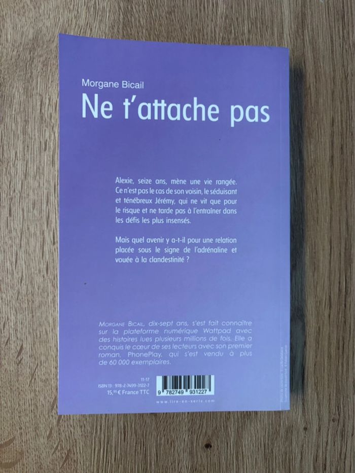Ne t’attache pas Morgane Bicail - photo numéro 2