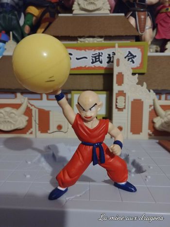 Figurine Krilin AB Toys Dragon Ball Z Bandai BS STA action figure rare Kuririn