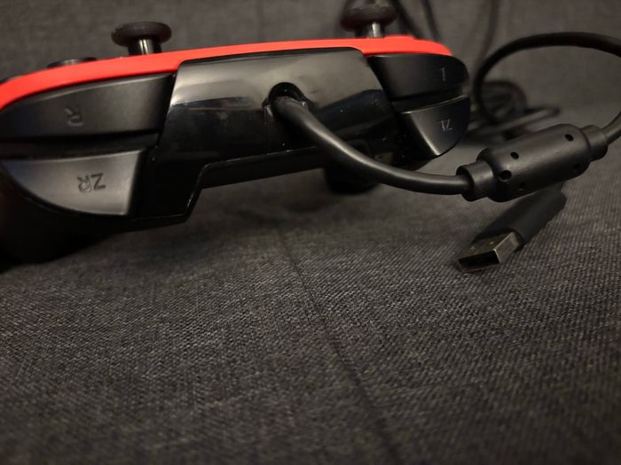 Manette PDP Rouge Nintendo Switch - photo numéro 3