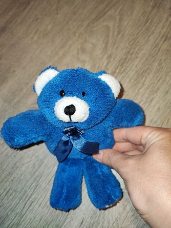 Ourson bleu neuf