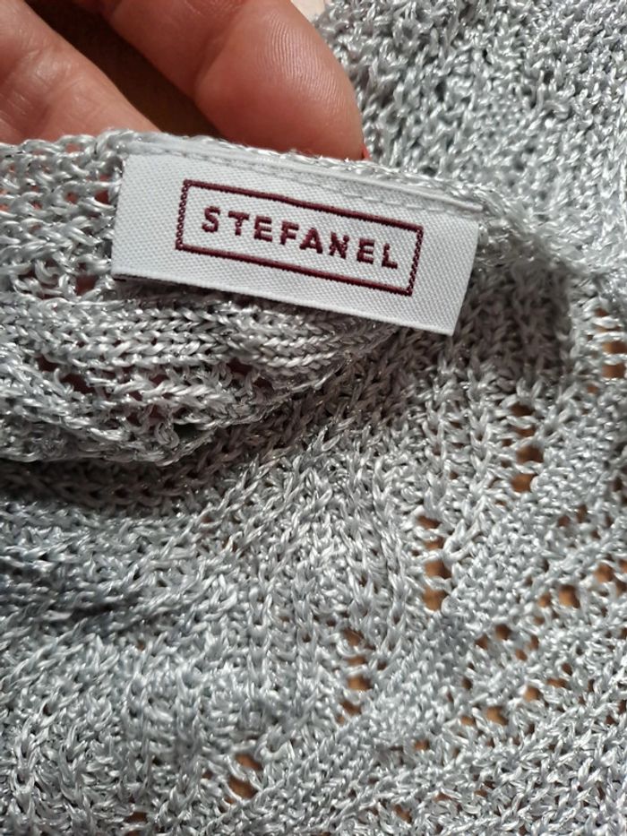 Tee-shirt brillant dos nu 8ans #stefanel - photo numéro 7