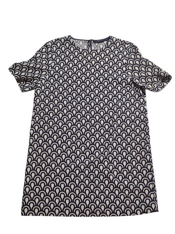 Robe courte motifs graphiques L / 40