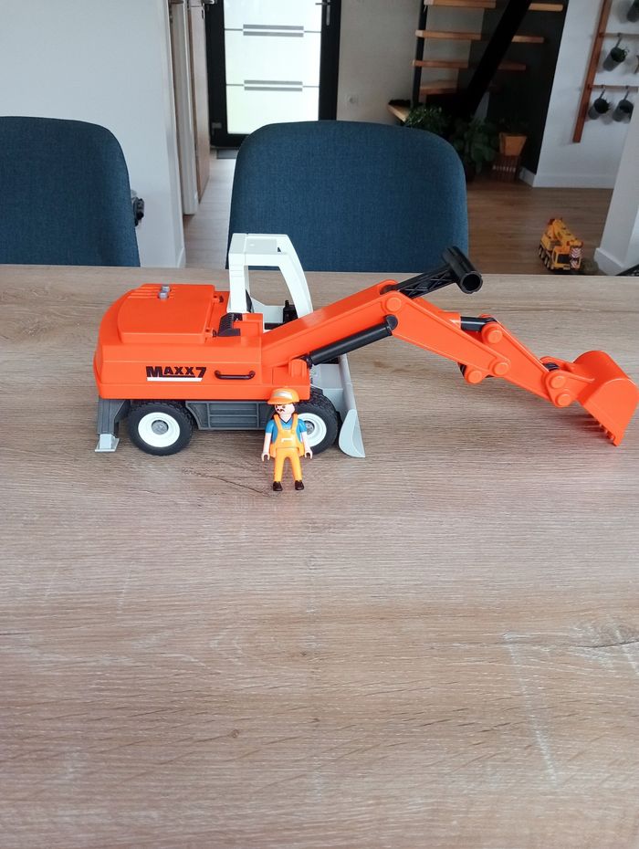 Playmobil 6860 Pelleteuse à pneu Maxx7 - photo numéro 2