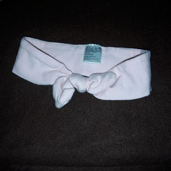 Bandeau fille rose pâle 12 mois
