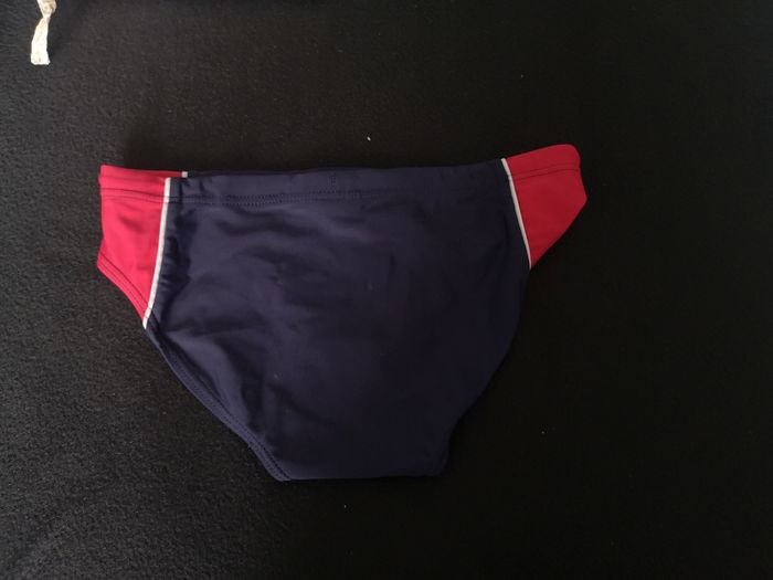 Maillot de bain taille 10_12 ans bleu marine, marque gémo prix 1 € - photo numéro 4