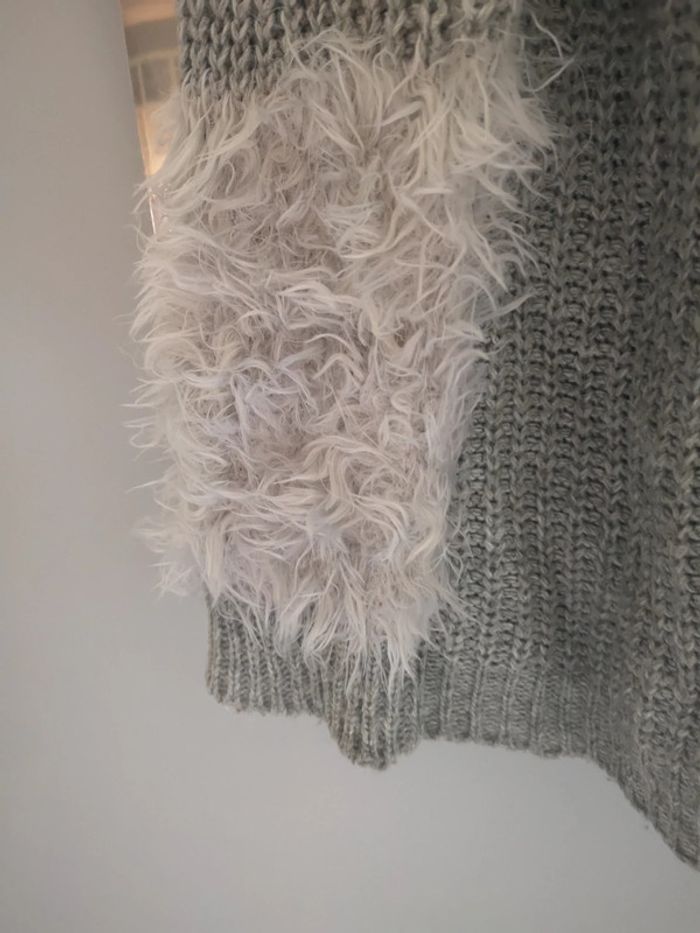 Pull gris - photo numéro 4