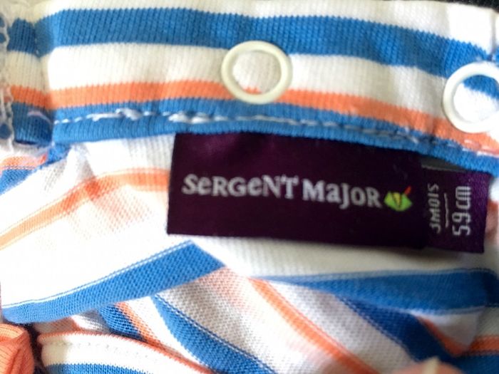 Barboteuse « sergent major »3mois - photo numéro 3