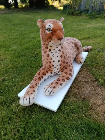 Peluche léopard 130 cm