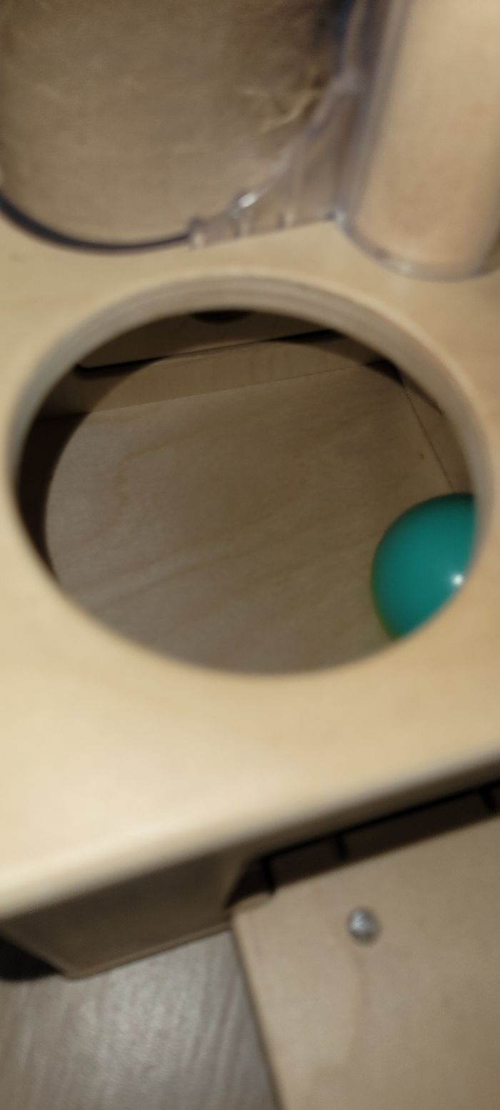 Toboggan à balles love very en bois - photo numéro 5