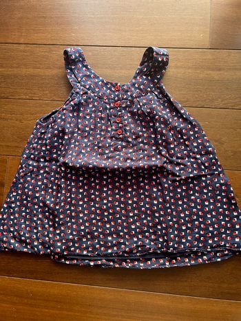 Blouse sans manches Marese marine