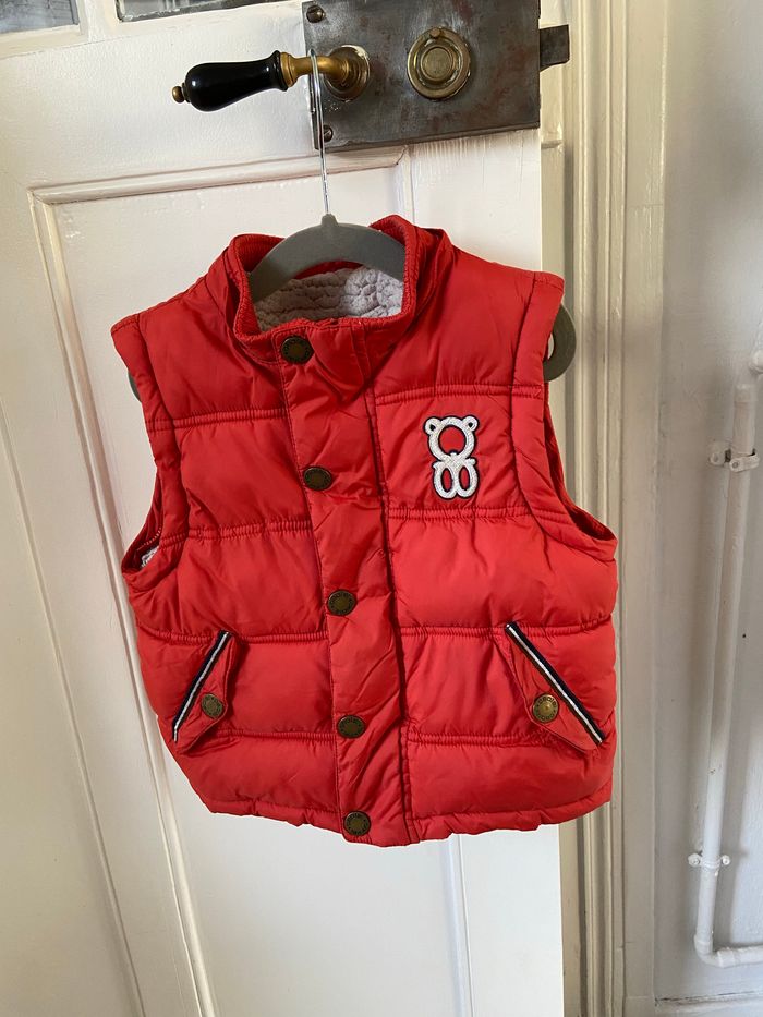 Manteau doudoune 3 en 1 capuche et manches amovibles - photo numéro 4