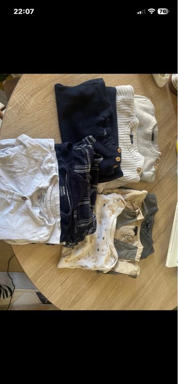 Lot 24 mois, garçon