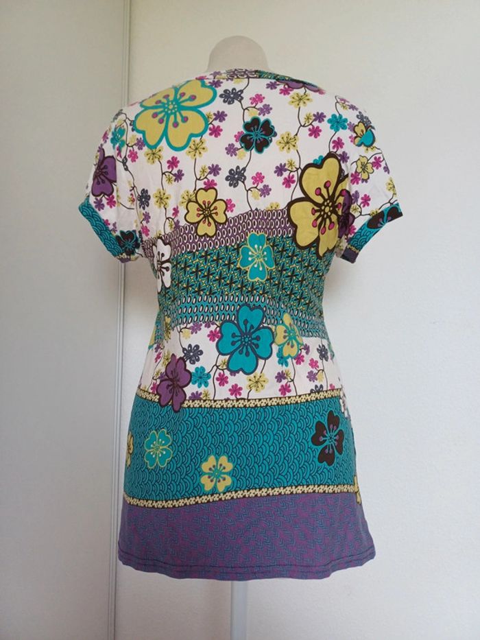 Top à motifs à fleurs 🌸 - photo numéro 2