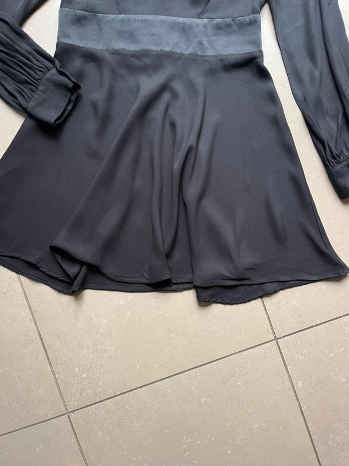 Robe cintrée col Claudine noire Zara S - photo numéro 2