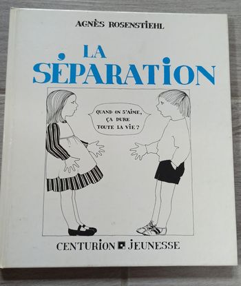 🕊 Très beau livre vintage la séparation d'Agnes Rosenstiehl 🕊