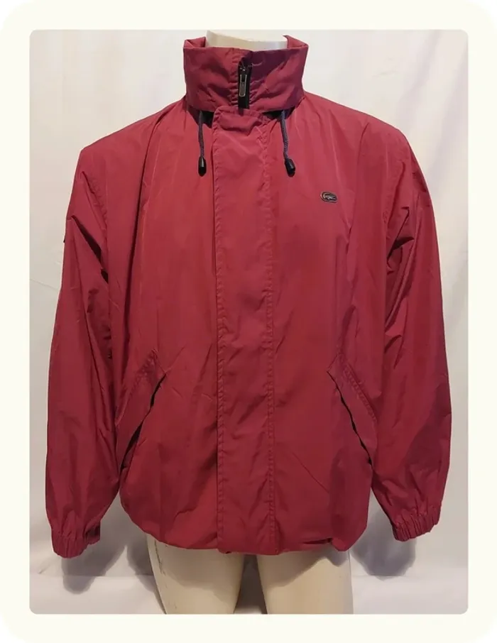 Veste parka à capuche Lacoste Vintage