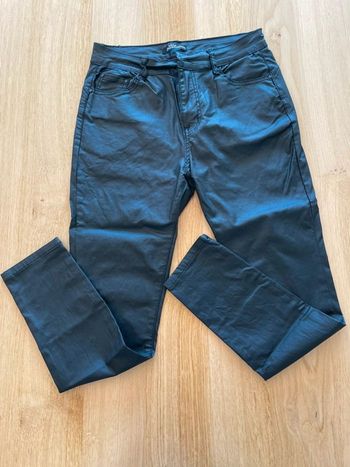 Pantalon enduit noir taille 40