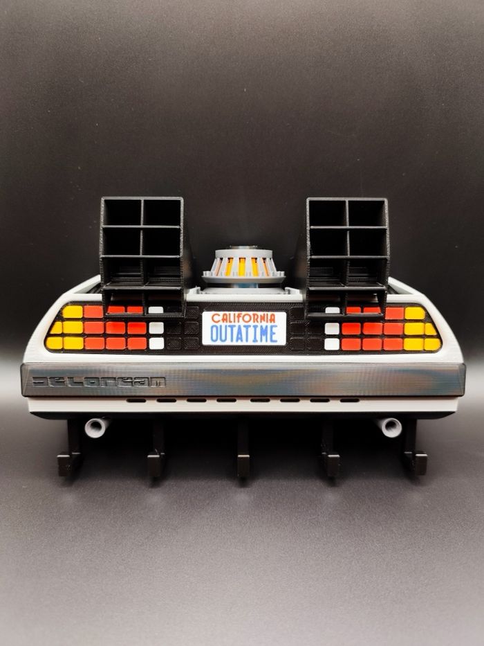 Porte clefs mural Delorean - photo numéro 3