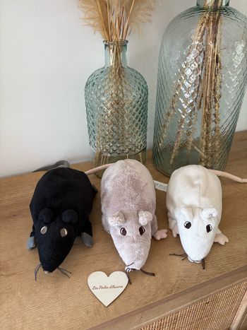 Lot peluches rats IKEA