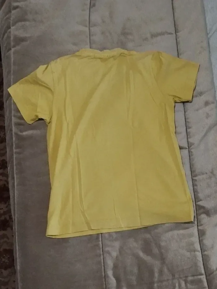 T-shirt adidas jaune garçon 9-10 ans - photo numéro 7
