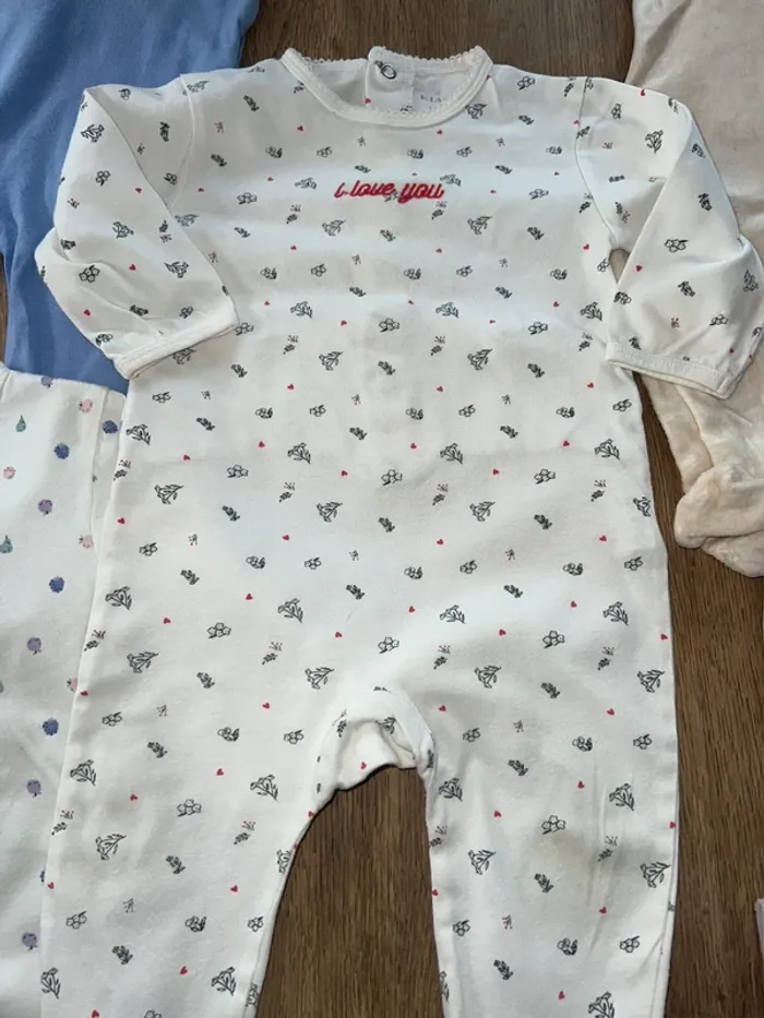 Lot pyjama 12 mois bébé fille 🍭 - photo numéro 3