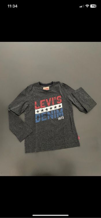 t-shirt manche longue Levi’s 8 ans