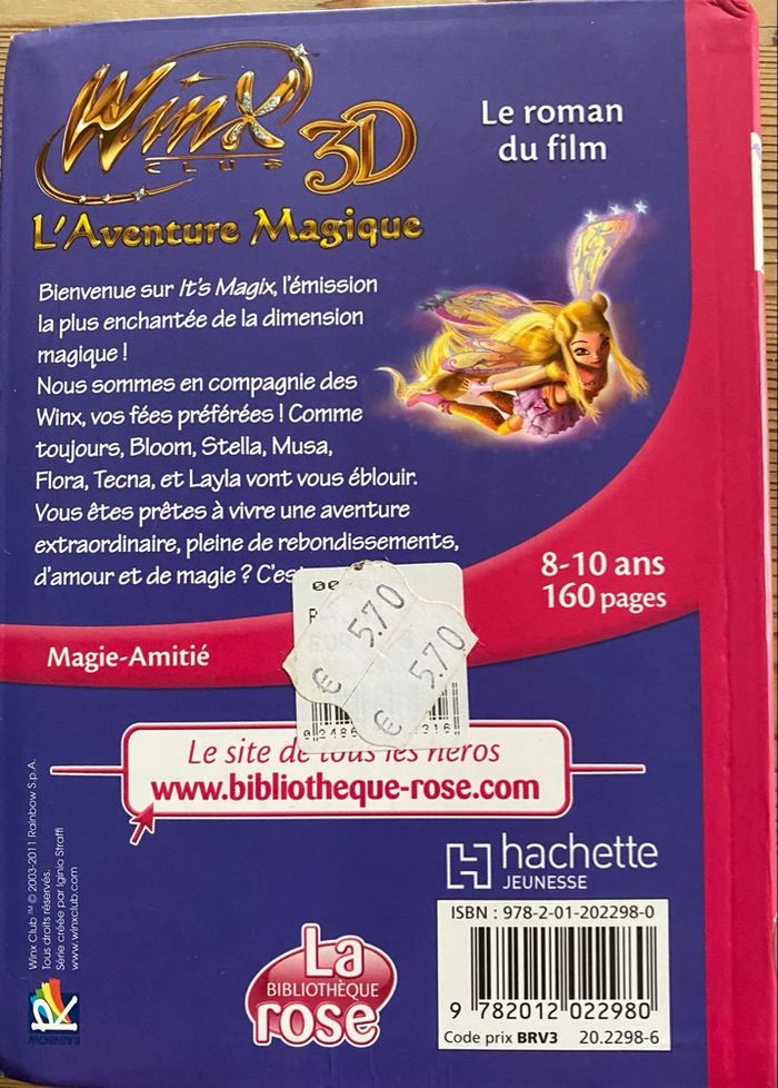 Livre Winx - photo numéro 2