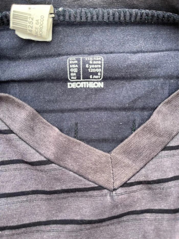 T shirt France décathlon taille 6 ans - photo numéro 3