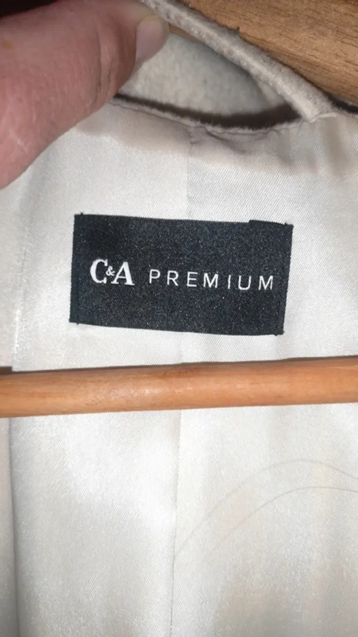 Manteau à carreau C&A - photo numéro 2