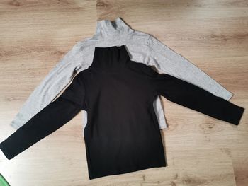 Lot de 2 cols roulés 8 ans Kiabi