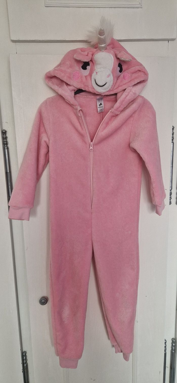 Combinaison Licorne 116cm Palomino