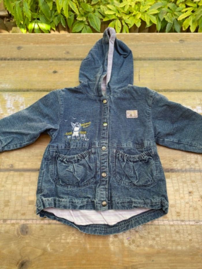 Blouson en jean 18 mois fille