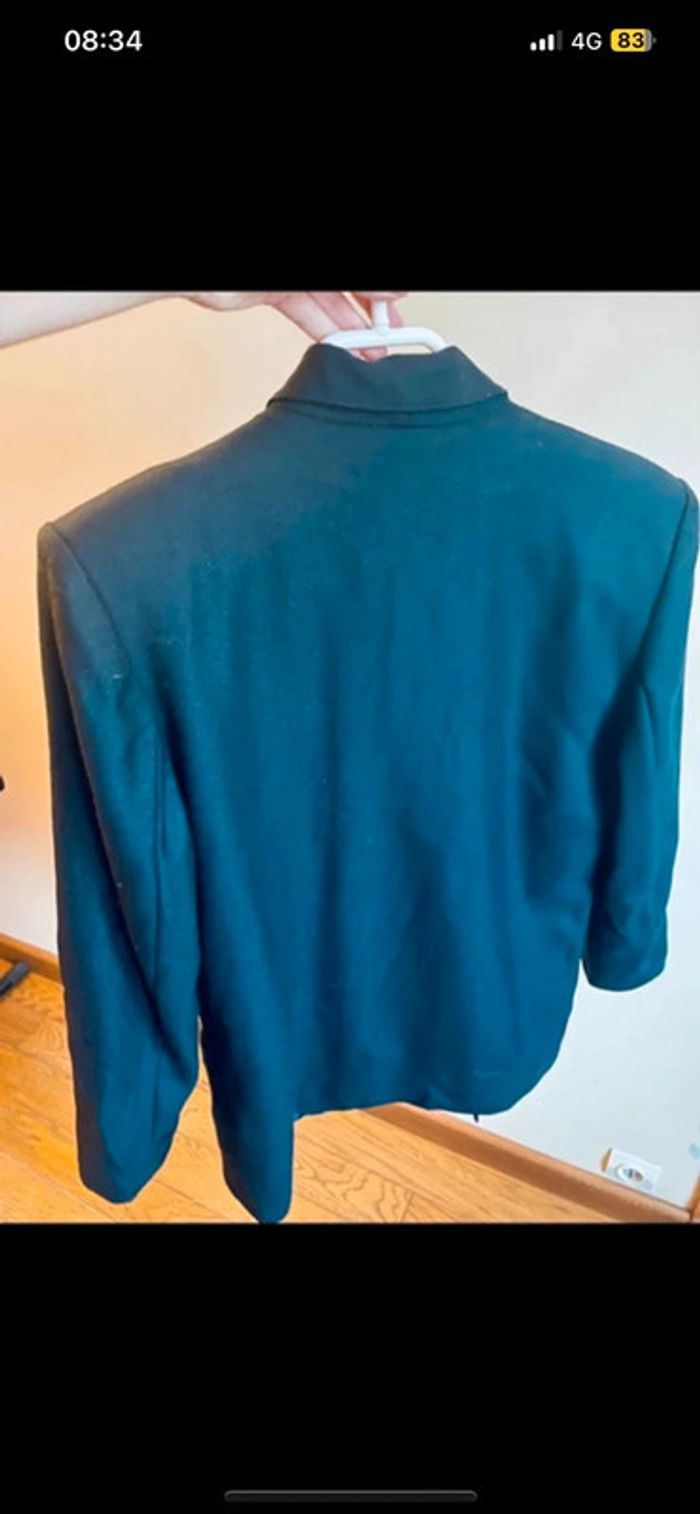 Sublime veste bleu marine vintage Envoi rapide - photo numéro 4