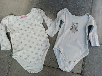 Lot de bodies manches longues