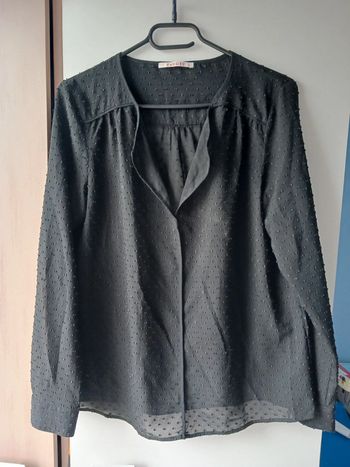 Blouse noire Camaïeu Taille M38