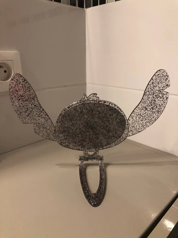 Miroir stitch pailleté excellent état - photo numéro 4