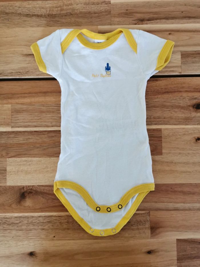 Lot de 3 body manches courtes Petit Bateau 3M - photo numéro 2