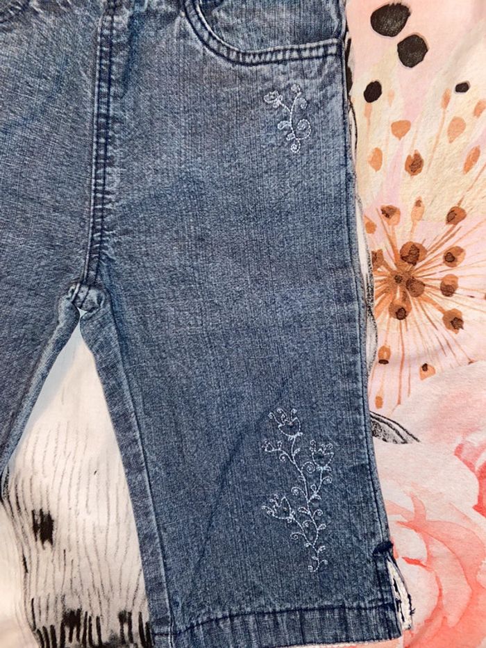 Ensemble jeans et t-shirt, taille 9-12 mois, marque Zara. - photo numéro 6