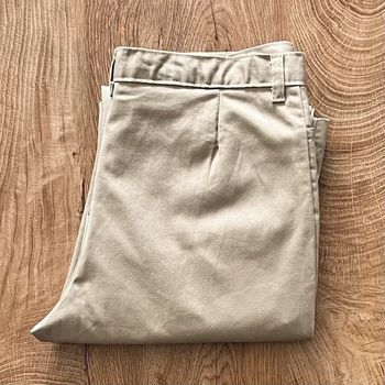 Pantalon à jambes larges beige junior Dickies, taille 13 ans