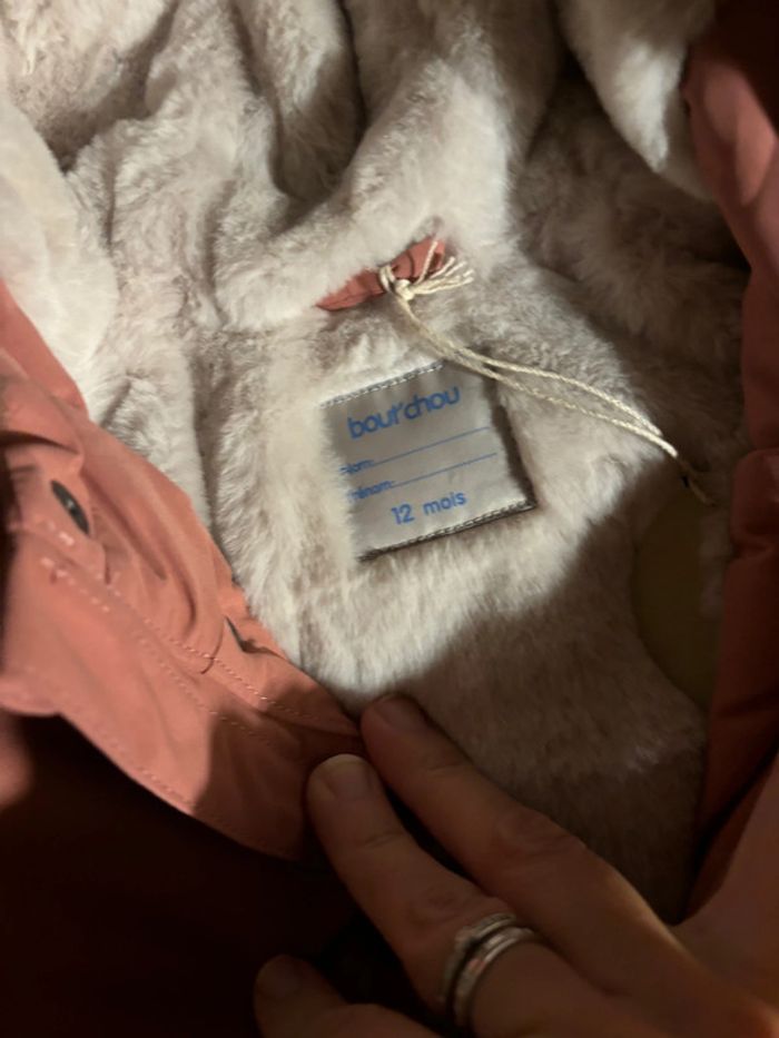 Manteau boutchou 12 mois - photo numéro 3