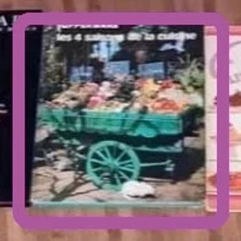 🌟🌟lot de 2 livres tupperware 🌟🌟