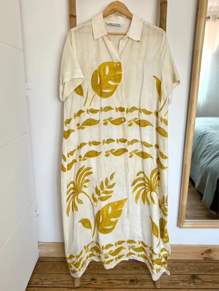 Chemise longue Zara - photo numéro 3